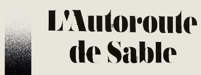 Autoroute de sable